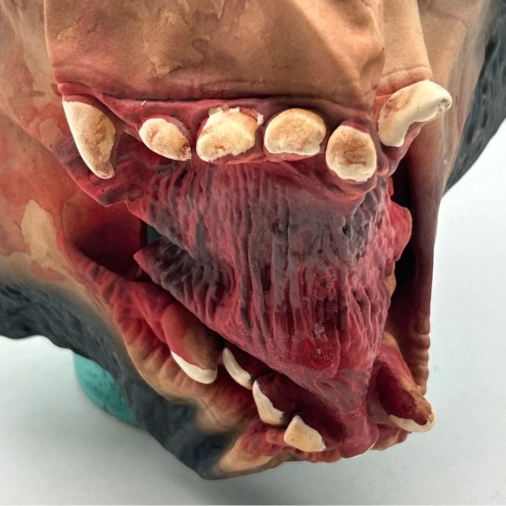 Vtg Latex Zombi/monster/gorrilla Man Halloween Costume Mask Cosplay Prop